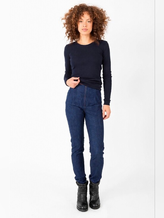 Prairie Underground Denim - Prairie Underground Denim Zip Front Jeans Slim Fit Slouchy Size S Y2K Grunge